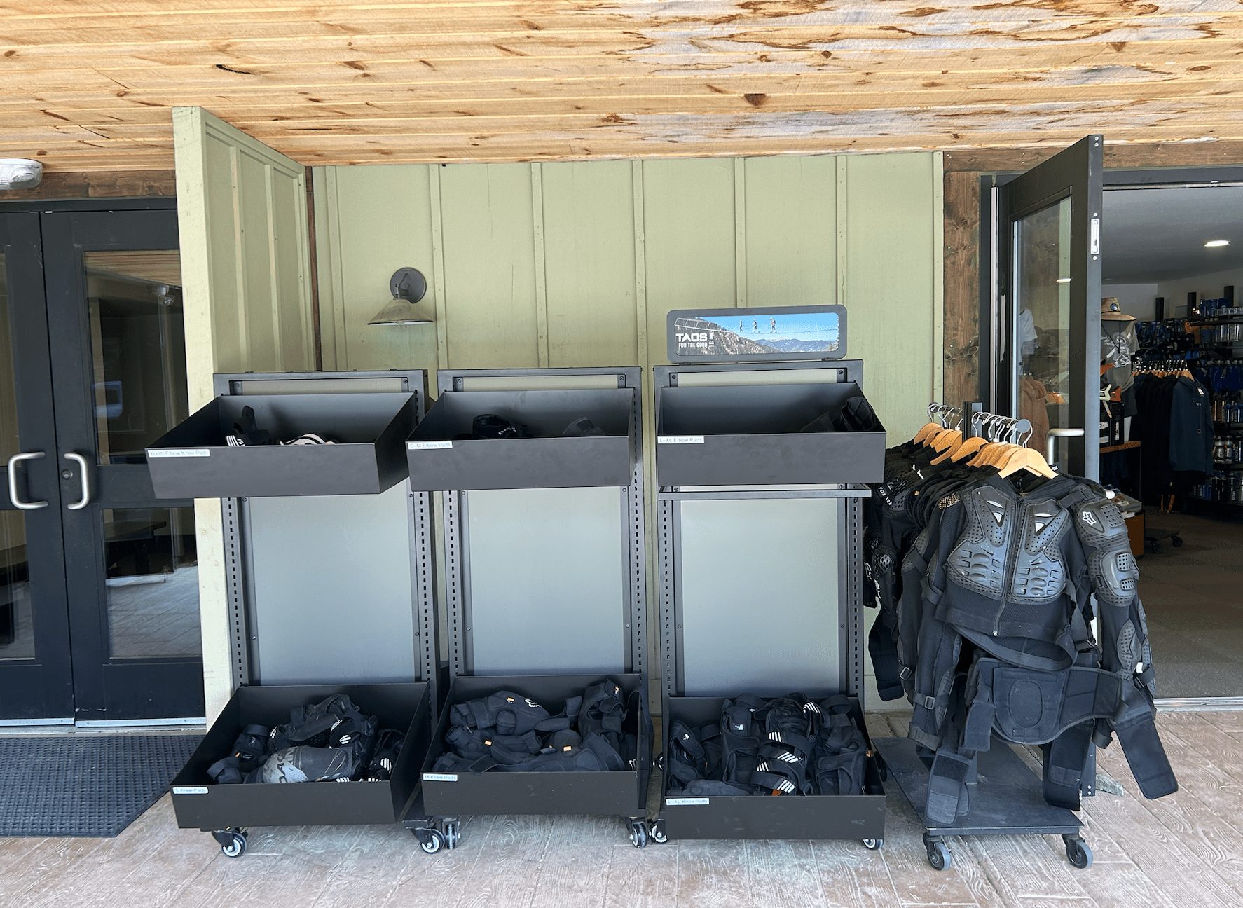 Rental Pads at Taos Bike Park